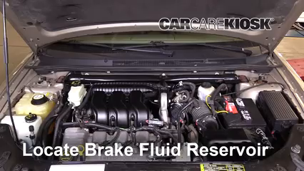 2005 Mercury Montego Premier 3.0L V6 Brake Fluid Check Fluid Level